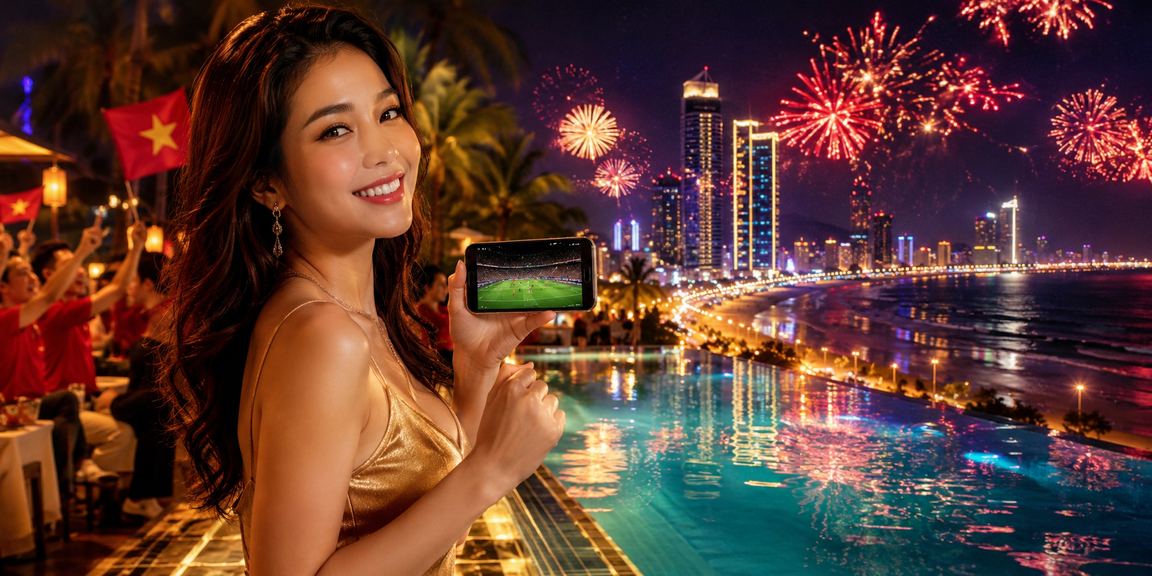 Người dùng Việt Nam theo dõi kết quả cược và kiểm tra voucher trên thiết bị di động